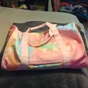 Stoney Clover Lane Tie-Dye Duffel Bag NWT